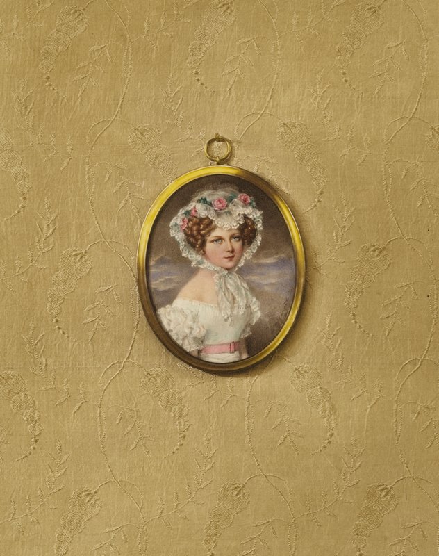 Portrait of a young Viennese woman by after Moritz Michael Daffinger