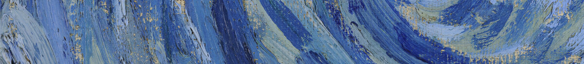 Starry Night (Vincent van Gogh), Detail: Großer Himmelswirbel