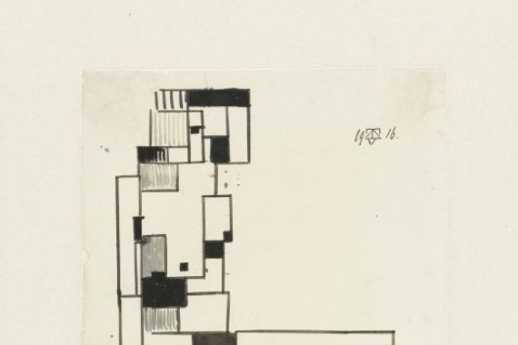 Theo van Doesburg (signed by artist)