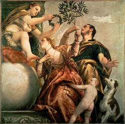 Allegory of Love: the happy union