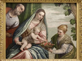 Holy Family with St. Dorothee