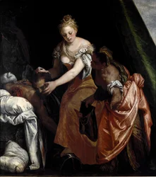 Judith with the head of Holofernes