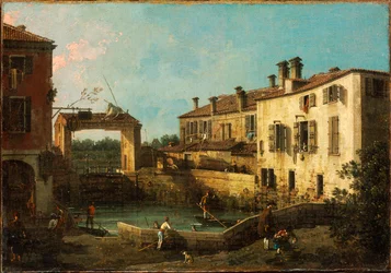 Lock Near Dolo, Venice