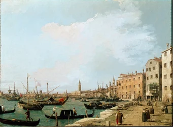 View on the Riva degli Schiavoni, Venice