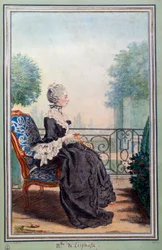 Portrait of Julie de Lespinasse, Woman of Letters