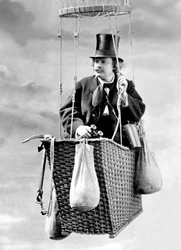 Self-Portrait of Felix Nadar in a Hot-Air Balloon
