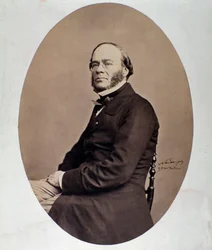 Portrait of Jacques Fromental Halevy (1799-1862) English composer (photograph by Nadar (Felix Tournachon)) 19th century. Bologna, Museo Bibliografico Musicale
