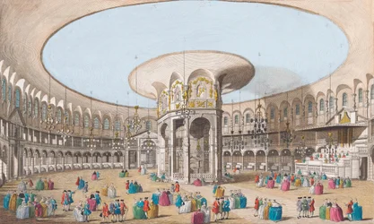 An Inside View of the Rotundo in Ranelagh Gardens