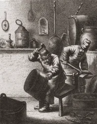 Coppersmiths at Work in the 17th Century