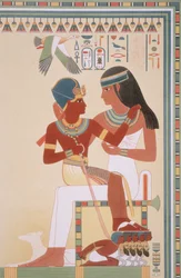 Amounoph II and his Governess from Histoire de l