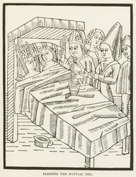 Blessing the nuptial bed