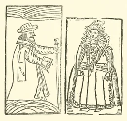 Illustration for The Roxburghe Ballads (woodcut)