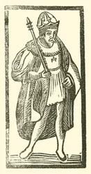 Illustration for The Roxburghe Ballads (woodcut)