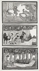 The History of The Two Children in the Wood, illustration from 