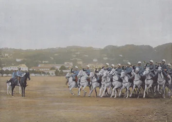 Light Cavalry (coloured photo)