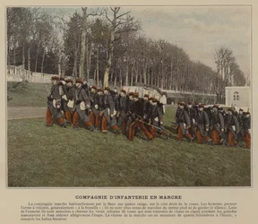 Infantry Company on the March