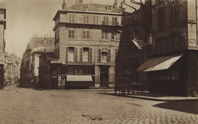 The place Saint-Germain-des-Pres and rue Bonaparte