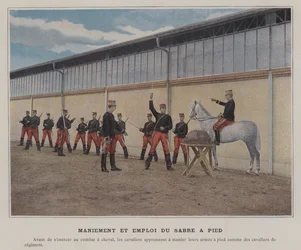 Handling and Use of the Saber on Foot