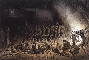 Religious Dance of Black People, from 