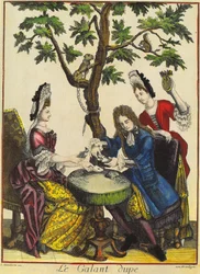 The Gallant Dupe, Engraved by Theodorus Danckerts