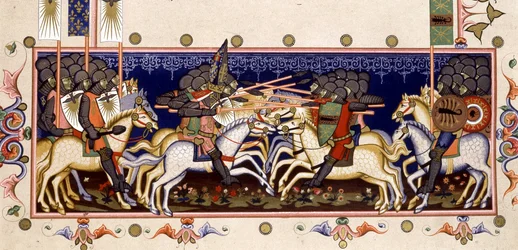 Battle Scene (Imagined Crusades) - in 