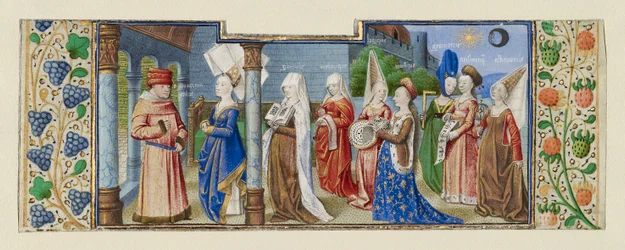 Philosophy Presenting the Seven Liberal Arts to Boethius, c.1465