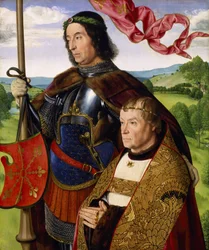 St Maurice with a Donor