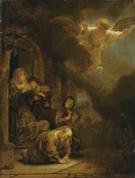 The Archangel Raphael Taking Leave of Tobit and His Family