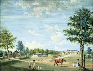 The Chateau of Raincy, the Stables and the Russian Village