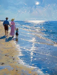 Landscape with Secluded Beach