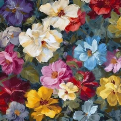 Beautiful Detailed Impressionism Flowers