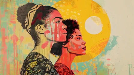Women Looking at the Horizon