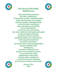 The Secret of the Noble, Mindful Love