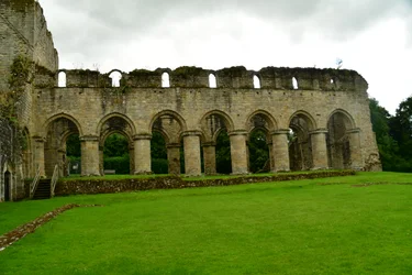 Buildwas Abbey, a medieval Cistercian monastery in Shropshire, England