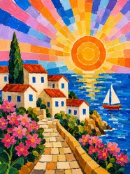 Sun Path on the Mediterranean