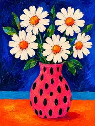 Daisies in a Color Dream