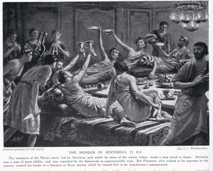 The Murder of Sertorius 72BC