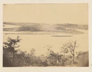 Looking up Appomattox River, from Point of Rocks