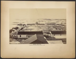 Sickel Hospital, Looking Towards Fairfax Seminary, January 5, 1864