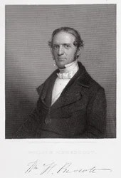 William Hickling Prescott, engraved by Thomas B. Welch after a daguerreotype