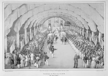 Coronation of General Faustin Soulouque (c.1785-1867) as Emperor of Haiti, 18th April 1852, from 