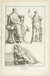 Design: Draped Figures, from Encyclopedia