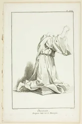 Design: Drapery Arranged On a Model, from Encyclopédie