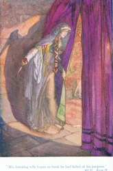 His Listening Wife Began to Think That He Had Failed of His Purpose