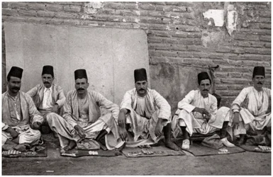Turkish Money Changers, Baghdad, Iraq, 1925