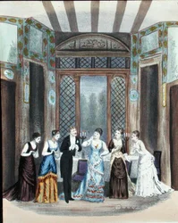 Scene from an operetta, c.1870-80