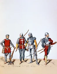 Troops of the Royal Guard, 12th-16th Century, 1887