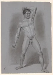 Standing Male Nude, Seen from the Front