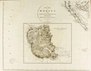 A New Map of Mexico and Adjacent Provinces