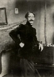 Portrait of the French painter Antonio De La Gandara